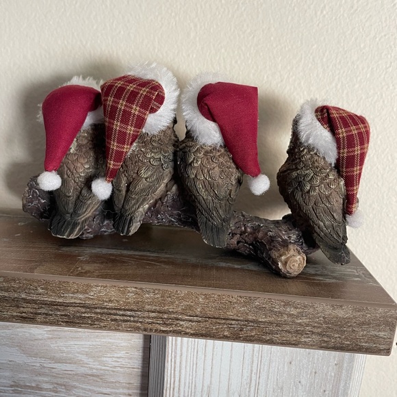 Christmas Owls figurine - Picture 6 of 7